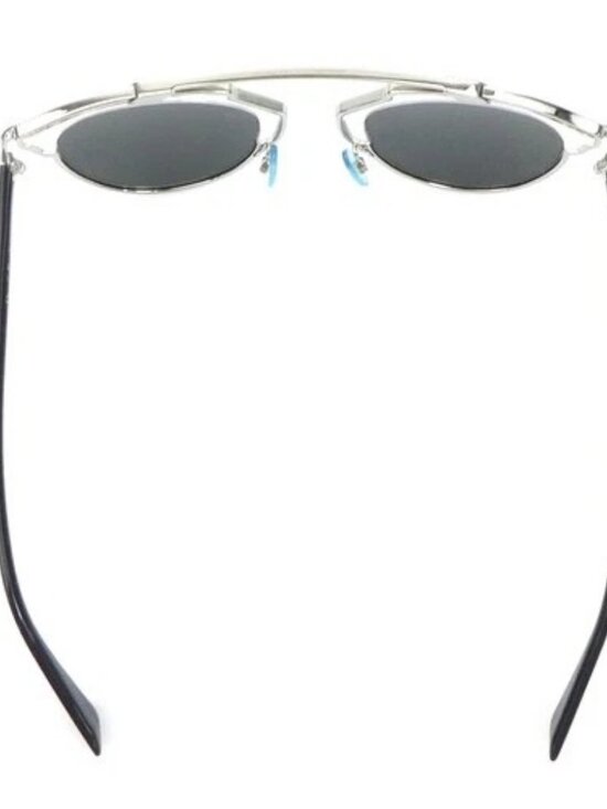 Auth Christian Dior Sunglasses Silver/Black Metal/Plastic - h31606g main image 6